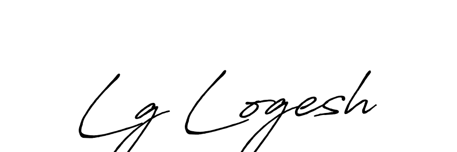 The best way (Antro_Vectra_Bolder) to make a short signature is to pick only two or three words in your name. The name Lg Logesh include a total of six letters. For converting this name. Lg Logesh signature style 7 images and pictures png