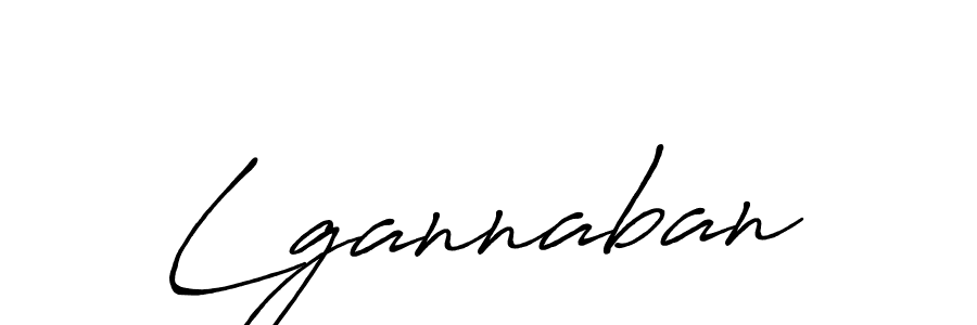 How to make Lgannaban name signature. Use Antro_Vectra_Bolder style for creating short signs online. This is the latest handwritten sign. Lgannaban signature style 7 images and pictures png