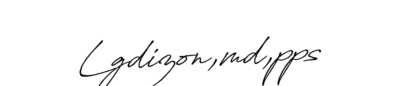 How to make Lgdizon,md,pps name signature. Use Antro_Vectra_Bolder style for creating short signs online. This is the latest handwritten sign. Lgdizon,md,pps signature style 7 images and pictures png