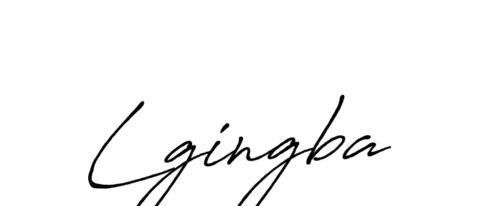 Design your own signature with our free online signature maker. With this signature software, you can create a handwritten (Antro_Vectra_Bolder) signature for name Lgingba. Lgingba signature style 7 images and pictures png