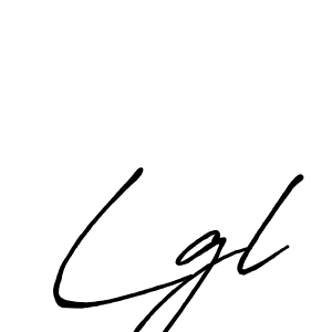 Also we have Lgl name is the best signature style. Create professional handwritten signature collection using Antro_Vectra_Bolder autograph style. Lgl signature style 7 images and pictures png