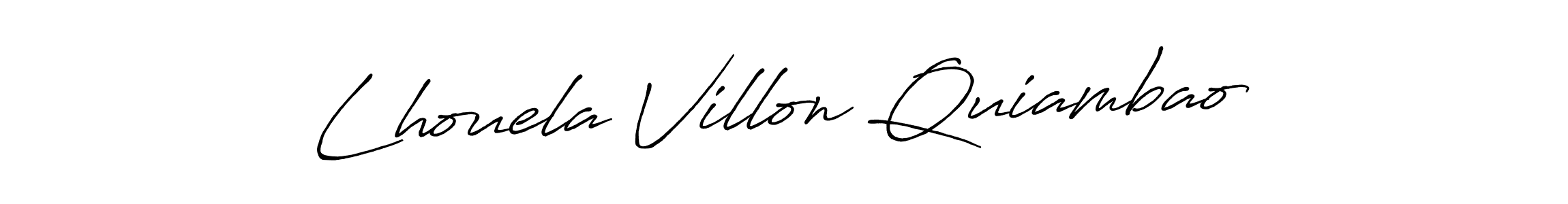 Also we have Lhouela Villon Quiambao name is the best signature style. Create professional handwritten signature collection using Antro_Vectra_Bolder autograph style. Lhouela Villon Quiambao signature style 7 images and pictures png