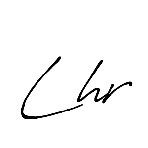 Design your own signature with our free online signature maker. With this signature software, you can create a handwritten (Antro_Vectra_Bolder) signature for name Lhr. Lhr signature style 7 images and pictures png