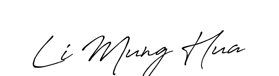 You can use this online signature creator to create a handwritten signature for the name Li Mung Hua. This is the best online autograph maker. Li Mung Hua signature style 7 images and pictures png