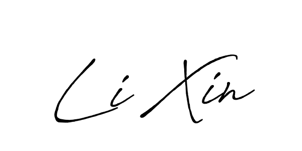 Also You can easily find your signature by using the search form. We will create Li Xin name handwritten signature images for you free of cost using Antro_Vectra_Bolder sign style. Li Xin signature style 7 images and pictures png