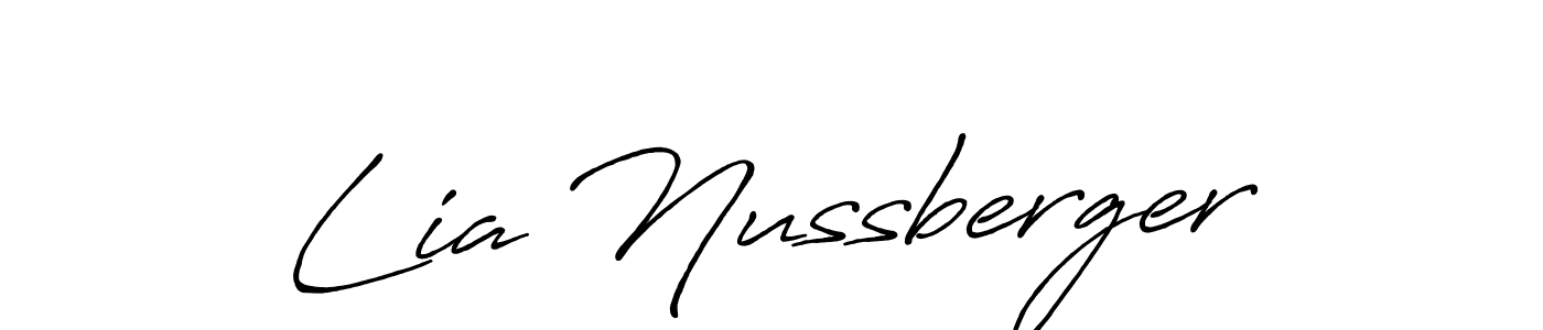 It looks lik you need a new signature style for name Lia Nussberger. Design unique handwritten (Antro_Vectra_Bolder) signature with our free signature maker in just a few clicks. Lia Nussberger signature style 7 images and pictures png