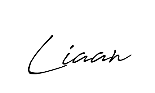 Also You can easily find your signature by using the search form. We will create Liaan name handwritten signature images for you free of cost using Antro_Vectra_Bolder sign style. Liaan signature style 7 images and pictures png