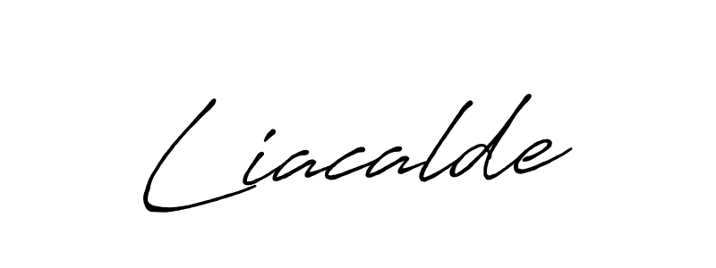 Make a beautiful signature design for name Liacalde. Use this online signature maker to create a handwritten signature for free. Liacalde signature style 7 images and pictures png