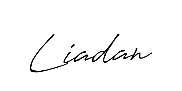 if you are searching for the best signature style for your name Liadan. so please give up your signature search. here we have designed multiple signature styles  using Antro_Vectra_Bolder. Liadan signature style 7 images and pictures png