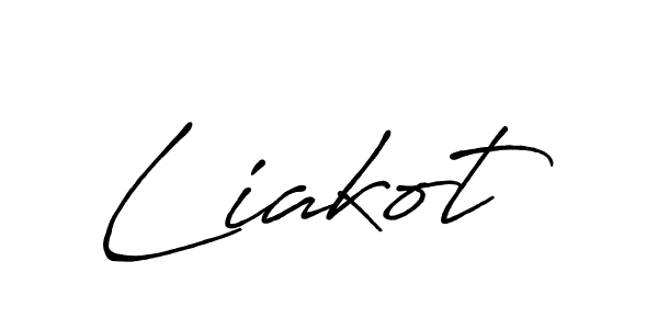 It looks lik you need a new signature style for name Liakot. Design unique handwritten (Antro_Vectra_Bolder) signature with our free signature maker in just a few clicks. Liakot signature style 7 images and pictures png