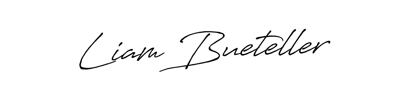 Once you've used our free online signature maker to create your best signature Antro_Vectra_Bolder style, it's time to enjoy all of the benefits that Liam Bueteller name signing documents. Liam Bueteller signature style 7 images and pictures png