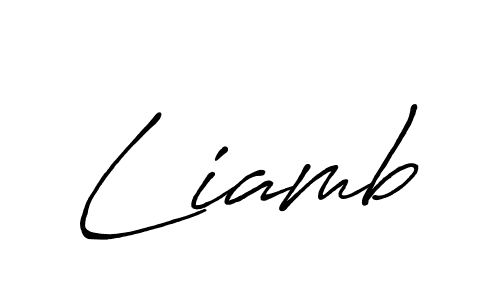 You should practise on your own different ways (Antro_Vectra_Bolder) to write your name (Liamb) in signature. don't let someone else do it for you. Liamb signature style 7 images and pictures png