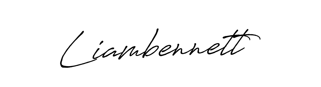 It looks lik you need a new signature style for name Liambennett. Design unique handwritten (Antro_Vectra_Bolder) signature with our free signature maker in just a few clicks. Liambennett signature style 7 images and pictures png