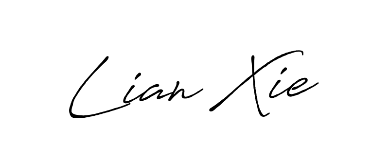 It looks lik you need a new signature style for name Lian Xie. Design unique handwritten (Antro_Vectra_Bolder) signature with our free signature maker in just a few clicks. Lian Xie signature style 7 images and pictures png