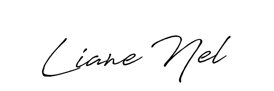 Also we have Liane Nel name is the best signature style. Create professional handwritten signature collection using Antro_Vectra_Bolder autograph style. Liane Nel signature style 7 images and pictures png