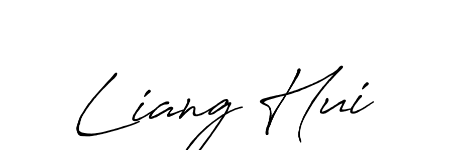 Make a beautiful signature design for name Liang Hui. Use this online signature maker to create a handwritten signature for free. Liang Hui signature style 7 images and pictures png