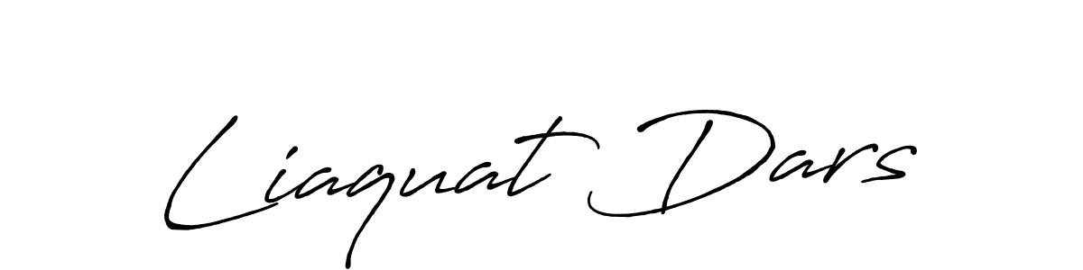 Liaquat Dars stylish signature style. Best Handwritten Sign (Antro_Vectra_Bolder) for my name. Handwritten Signature Collection Ideas for my name Liaquat Dars. Liaquat Dars signature style 7 images and pictures png