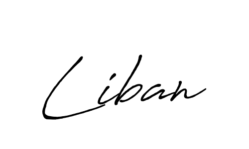 Similarly Antro_Vectra_Bolder is the best handwritten signature design. Signature creator online .You can use it as an online autograph creator for name Liban. Liban signature style 7 images and pictures png