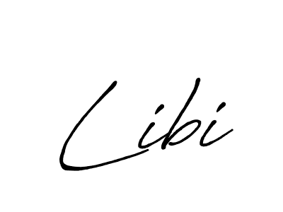 Use a signature maker to create a handwritten signature online. With this signature software, you can design (Antro_Vectra_Bolder) your own signature for name Libi. Libi signature style 7 images and pictures png