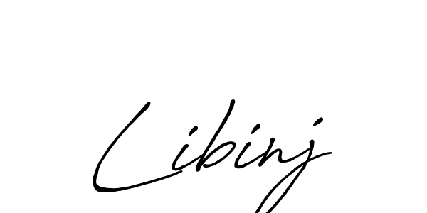 The best way (Antro_Vectra_Bolder) to make a short signature is to pick only two or three words in your name. The name Libinj include a total of six letters. For converting this name. Libinj signature style 7 images and pictures png