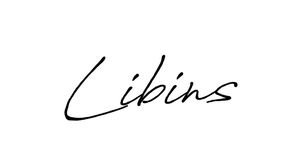 It looks lik you need a new signature style for name Libins. Design unique handwritten (Antro_Vectra_Bolder) signature with our free signature maker in just a few clicks. Libins signature style 7 images and pictures png