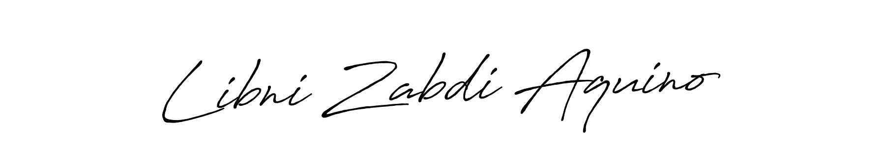 Best and Professional Signature Style for Libni Zabdi Aquino. Antro_Vectra_Bolder Best Signature Style Collection. Libni Zabdi Aquino signature style 7 images and pictures png