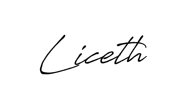 if you are searching for the best signature style for your name Liceth. so please give up your signature search. here we have designed multiple signature styles  using Antro_Vectra_Bolder. Liceth signature style 7 images and pictures png