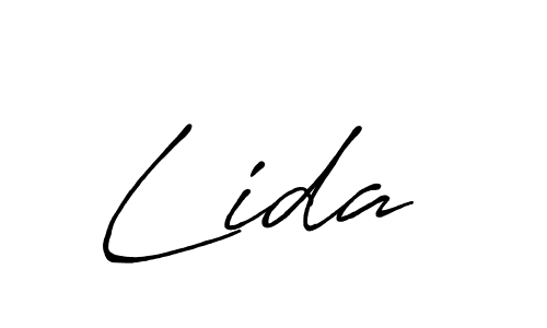 You can use this online signature creator to create a handwritten signature for the name Lida . This is the best online autograph maker. Lida  signature style 7 images and pictures png