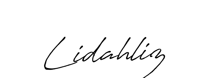 Make a beautiful signature design for name Lidahliz. Use this online signature maker to create a handwritten signature for free. Lidahliz signature style 7 images and pictures png