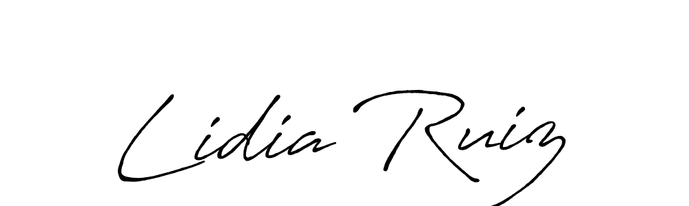 The best way (Antro_Vectra_Bolder) to make a short signature is to pick only two or three words in your name. The name Lidia Ruiz include a total of six letters. For converting this name. Lidia Ruiz signature style 7 images and pictures png