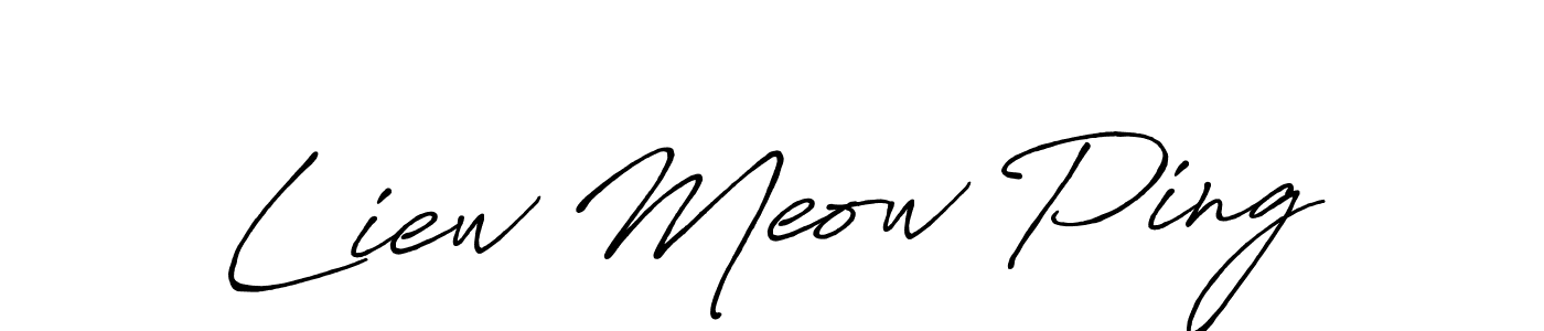 Here are the top 10 professional signature styles for the name Liew Meow Ping. These are the best autograph styles you can use for your name. Liew Meow Ping signature style 7 images and pictures png