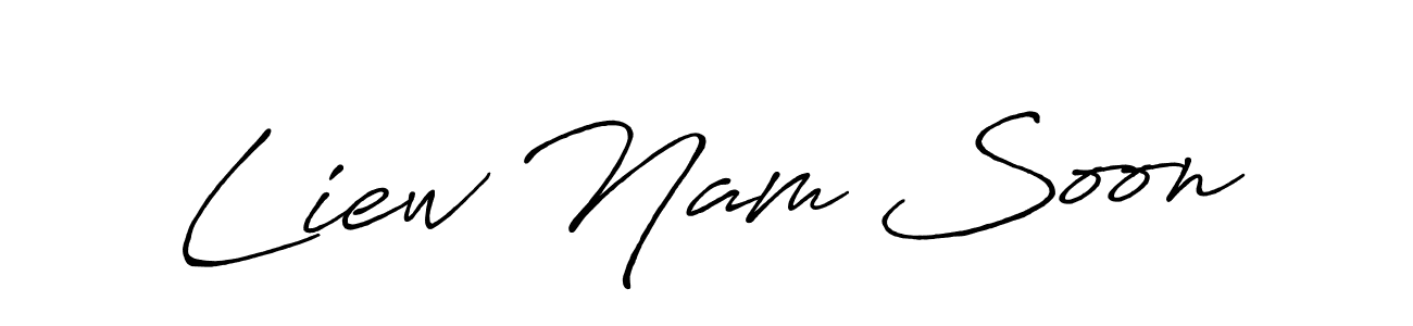 You can use this online signature creator to create a handwritten signature for the name Liew Nam Soon. This is the best online autograph maker. Liew Nam Soon signature style 7 images and pictures png