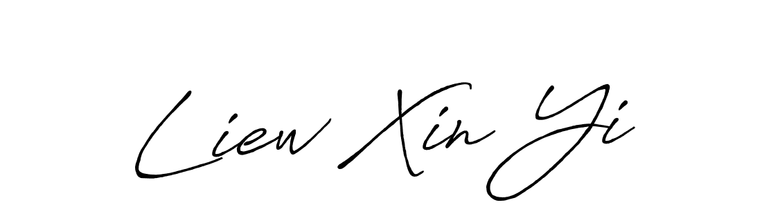 Make a short Liew Xin Yi signature style. Manage your documents anywhere anytime using Antro_Vectra_Bolder. Create and add eSignatures, submit forms, share and send files easily. Liew Xin Yi signature style 7 images and pictures png