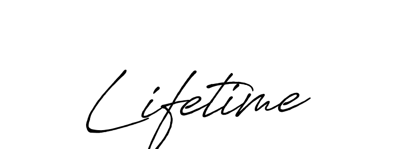 if you are searching for the best signature style for your name Lifetime. so please give up your signature search. here we have designed multiple signature styles  using Antro_Vectra_Bolder. Lifetime signature style 7 images and pictures png