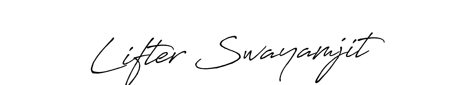 Best and Professional Signature Style for Lifter Swayamjit. Antro_Vectra_Bolder Best Signature Style Collection. Lifter Swayamjit signature style 7 images and pictures png