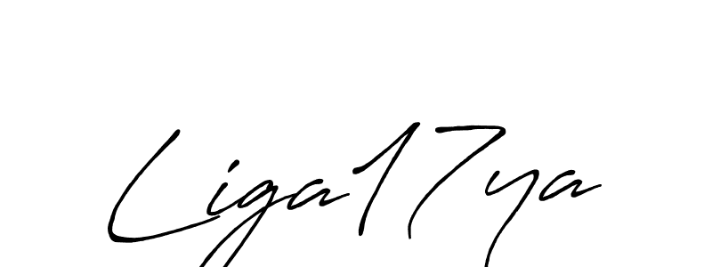 It looks lik you need a new signature style for name Liga17ya. Design unique handwritten (Antro_Vectra_Bolder) signature with our free signature maker in just a few clicks. Liga17ya signature style 7 images and pictures png