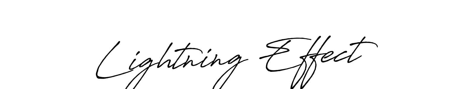 Use a signature maker to create a handwritten signature online. With this signature software, you can design (Antro_Vectra_Bolder) your own signature for name Lightning Effect. Lightning Effect signature style 7 images and pictures png