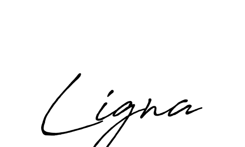 Ligna stylish signature style. Best Handwritten Sign (Antro_Vectra_Bolder) for my name. Handwritten Signature Collection Ideas for my name Ligna. Ligna signature style 7 images and pictures png