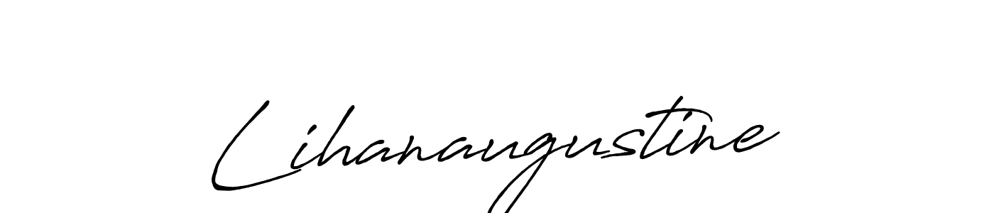 This is the best signature style for the Lihanaugustine name. Also you like these signature font (Antro_Vectra_Bolder). Mix name signature. Lihanaugustine signature style 7 images and pictures png