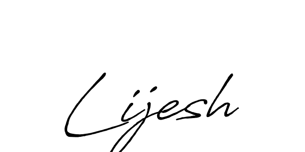 Similarly Antro_Vectra_Bolder is the best handwritten signature design. Signature creator online .You can use it as an online autograph creator for name Lijesh. Lijesh signature style 7 images and pictures png