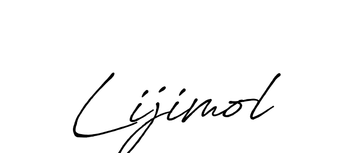 if you are searching for the best signature style for your name Lijimol. so please give up your signature search. here we have designed multiple signature styles  using Antro_Vectra_Bolder. Lijimol signature style 7 images and pictures png