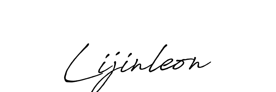 It looks lik you need a new signature style for name Lijinleon. Design unique handwritten (Antro_Vectra_Bolder) signature with our free signature maker in just a few clicks. Lijinleon signature style 7 images and pictures png