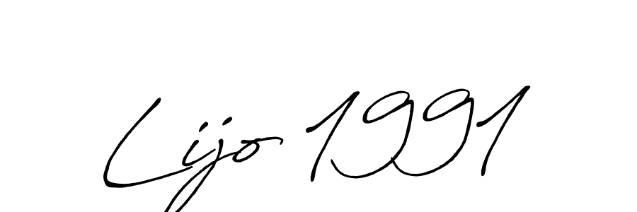 Antro_Vectra_Bolder is a professional signature style that is perfect for those who want to add a touch of class to their signature. It is also a great choice for those who want to make their signature more unique. Get Lijo 1991 name to fancy signature for free. Lijo 1991 signature style 7 images and pictures png