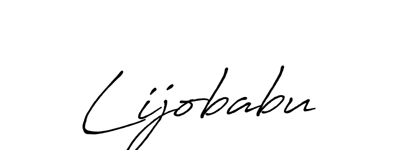 You should practise on your own different ways (Antro_Vectra_Bolder) to write your name (Lijobabu) in signature. don't let someone else do it for you. Lijobabu signature style 7 images and pictures png