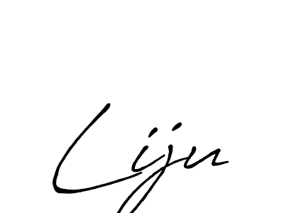 Once you've used our free online signature maker to create your best signature Antro_Vectra_Bolder style, it's time to enjoy all of the benefits that Liju name signing documents. Liju signature style 7 images and pictures png