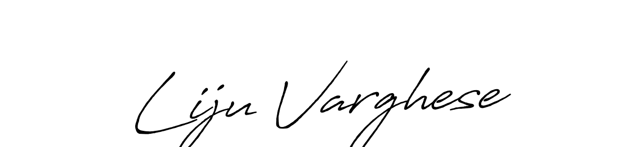 You can use this online signature creator to create a handwritten signature for the name Liju Varghese. This is the best online autograph maker. Liju Varghese signature style 7 images and pictures png