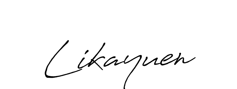 Make a short Likayuen signature style. Manage your documents anywhere anytime using Antro_Vectra_Bolder. Create and add eSignatures, submit forms, share and send files easily. Likayuen signature style 7 images and pictures png