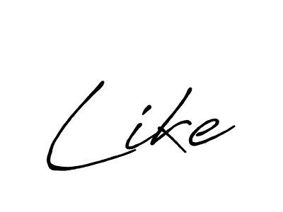 This is the best signature style for the Like name. Also you like these signature font (Antro_Vectra_Bolder). Mix name signature. Like signature style 7 images and pictures png