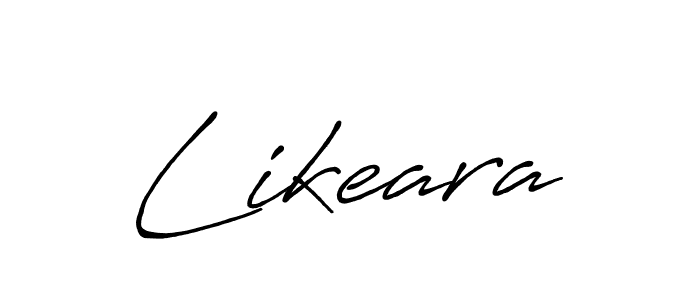 How to Draw Likeara signature style? Antro_Vectra_Bolder is a latest design signature styles for name Likeara. Likeara signature style 7 images and pictures png