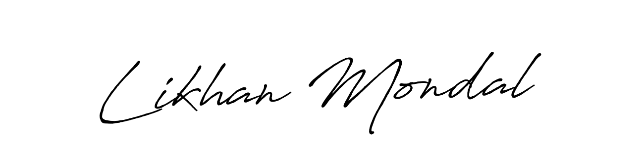 if you are searching for the best signature style for your name Likhan Mondal. so please give up your signature search. here we have designed multiple signature styles  using Antro_Vectra_Bolder. Likhan Mondal signature style 7 images and pictures png